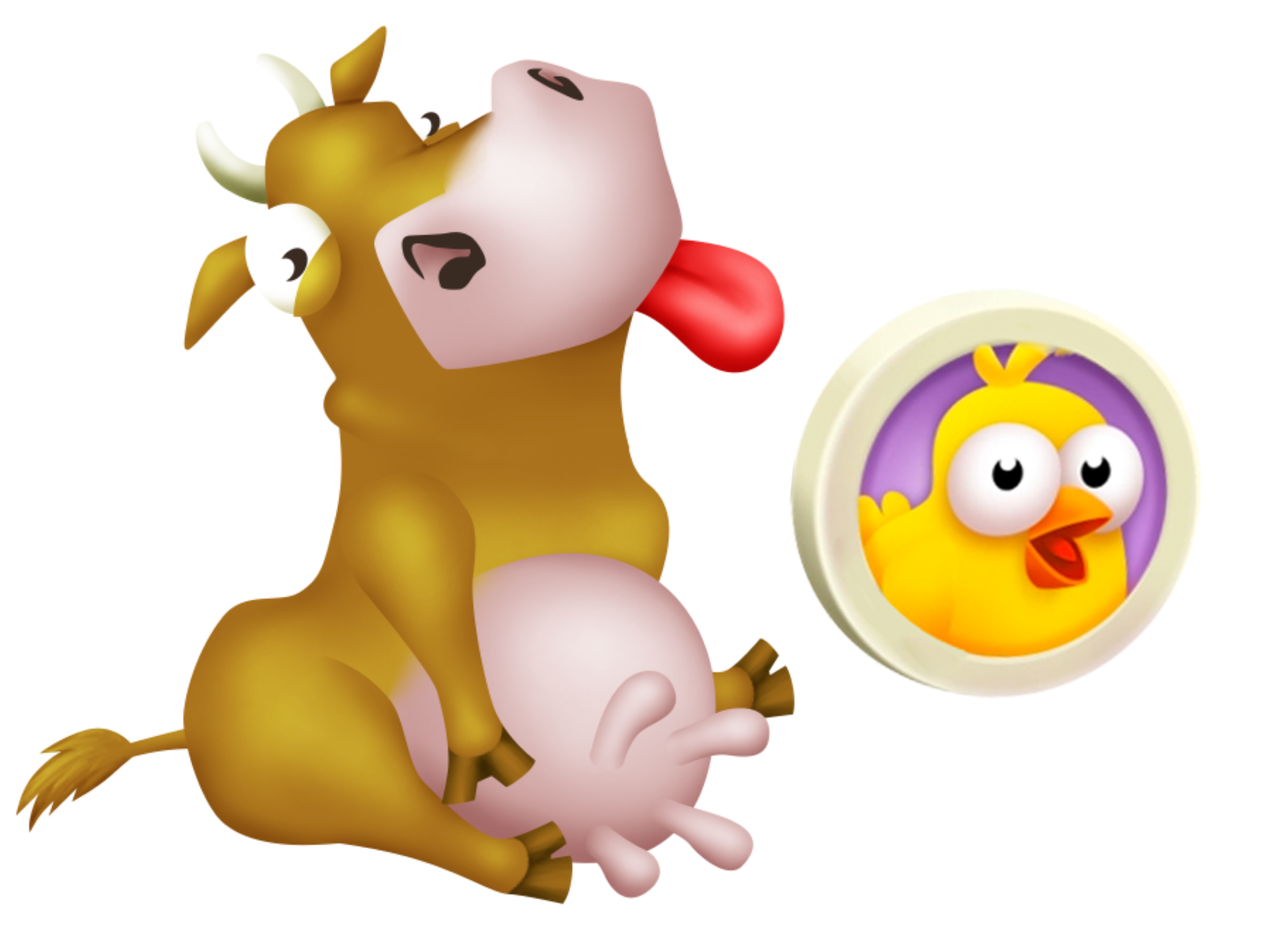 Корова из Hay Day